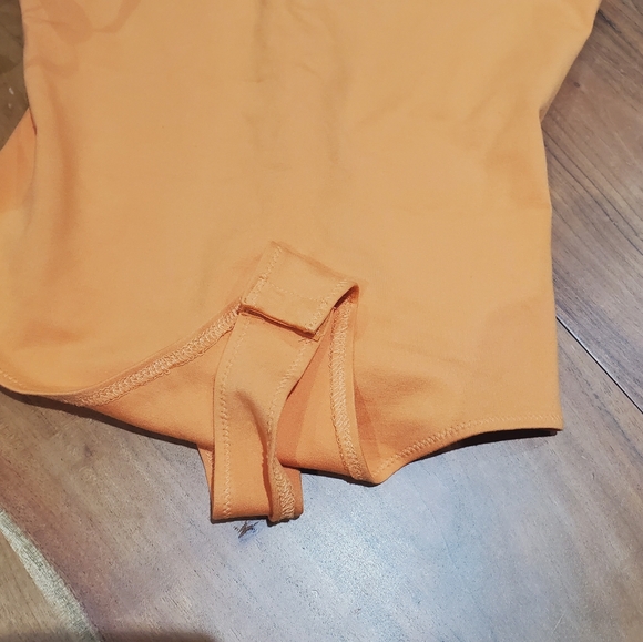 Stella Luce Pastel Orange Bodysuit - Picture 6 of 6